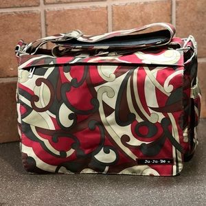 JUJUBE Diaper Bag Messenger Style - Sienna Swirl